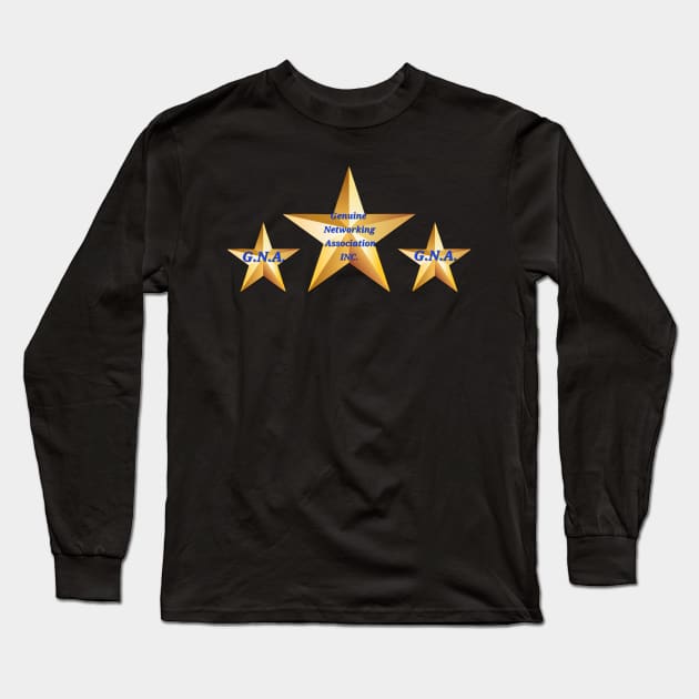 Genuine networking association Long Sleeve T-Shirt by A Grip On Life LLC